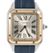 Cartier Santos Dumont - Montre en acier et or rose