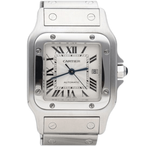 Cartier Santos Galbée - Montre en acier