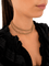 Collier maille jaseron triple diamantée en or jaune 18K 58 Facettes Collier 1