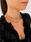 Collier maille jaseron triple en or jaune 14K 58 Facettes Collier 2