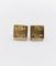 Puces d'oreilles vintage en or 18K à étoiles ciselées 58 Facettes A07633