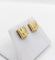 Puces d'oreilles vintage en or 18K à étoiles ciselées 58 Facettes A07633