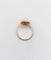 46 Bague marguerite antique en or rose 18K, perle et diamants 58 Facettes A07642