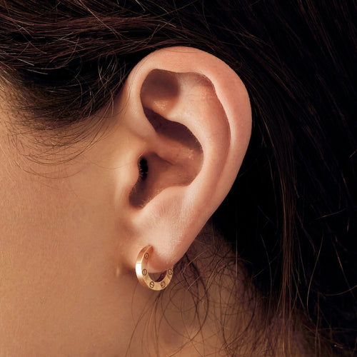 Cartier Love - Mono boucle d'oreille en or rose 58 Facettes 58FC64