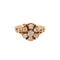Bague Bague victorienne ancienne en or jaune 14k et diamants 1,50 ct 58 Facettes G13722