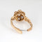 Bague Bague victorienne ancienne en or jaune 14k et diamants 1,50 ct 58 Facettes G13722