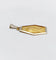 Médaille religieuse Art déco en or 18k Vierge Marie 58 Facettes A07646