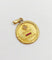 Augis - Pendentif médaille d'amour en or 18k, diamant et rubis 58 Facettes A07650