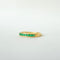 55 Demi-alliance - Bague en or jaune 18 carats et émeraudes 58 Facettes