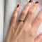 53 Mauboussin - Bague solitaire en or blanc et diamants 58 Facettes