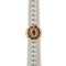 53 Bague bandeau en or jaune avec rubis et diamants 58 Facettes 41527