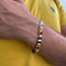 Arcadia - Bracelet drapeaux nautiques émaillés en or jaune 58 Facettes 42447