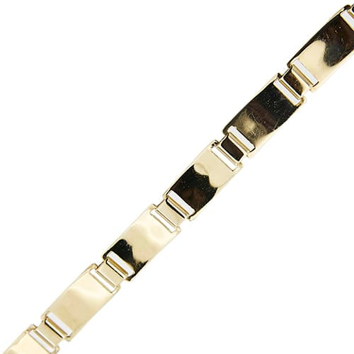Arcadia - Bracelet drapeaux nautiques émaillés en or jaune 58 Facettes 42447