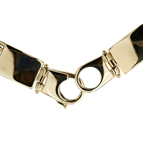 Arcadia - Bracelet drapeaux nautiques émaillés en or jaune 58 Facettes 42447
