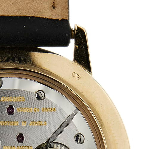 Longines - Montre vintage en or rose 58 Facettes 39446