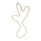 Collier maille gourmette plate en or jaune 58 Facettes 41589