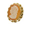 Boucles d'oreilles camées en or jaune 58 Facettes 40196