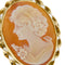 59 Bague camée en or jaune 58 Facettes 40186