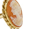 59 Bague camée en or jaune 58 Facettes 40186