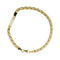 Bracelet maille tigre avec plaquette en or jaune 58 Facettes 41081