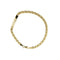 Bracelet maille tigre avec plaquette en or jaune 58 Facettes 41081