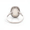 54 Art déco - Bague en or 18k, pierre de lune et diamants 58 Facettes RI-1083