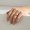 52 Cartier Nouvelle Vague - Bague en or blanc et jaune 58 Facettes RI-1074