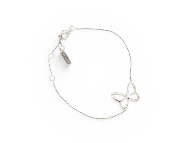 Messika Butterfly - Bracelet en or blanc 18k et diamants 58 Facettes 276121