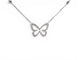 Messika Butterfly PM - Collier en or blanc et diamants 0,58 ct 58 Facettes 276120