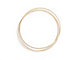 Bracelet jonc 3 anneaux en ors blanc, jaune et rose 18k 58 Facettes 276091