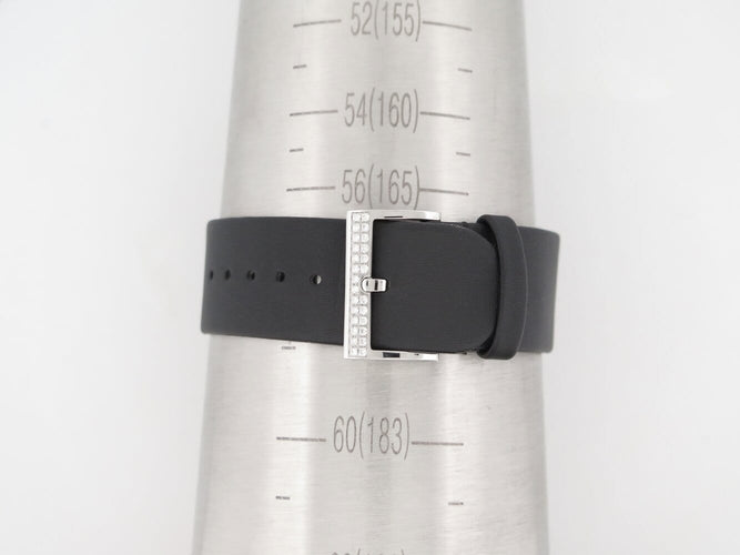 Dior La D de Dior - Montre 38 mm en acier et diamants 58 Facettes 276018