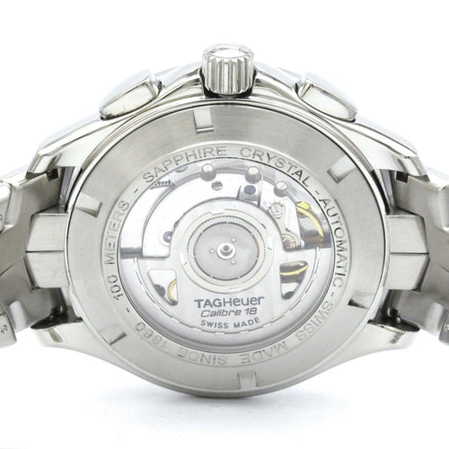 Montre Tag Heuer Link - Montre Calibre 18 automatique en acier 58 Facettes dyrl3zluag