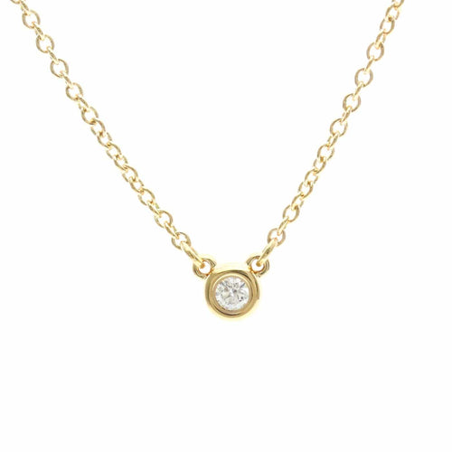 Collier Tiffany & Co. Elsa Peretti - Collier en or rose et diamant 58 Facettes fb05dpaqsi