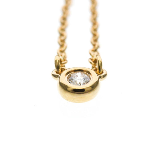 Collier Tiffany & Co. Elsa Peretti - Collier en or rose et diamant 58 Facettes fb05dpaqsi