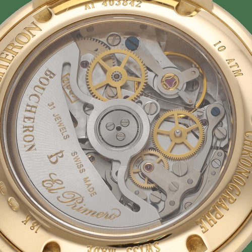 Boucheron Solis - Montre en or jaune 18 carats 58 Facettes FB11363