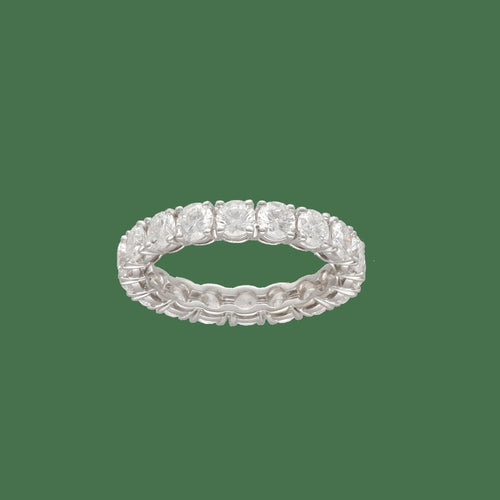 54 Alliance diamants 2,85 ct en or gris 18k 58 Facettes FB11485