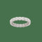 54 Alliance diamants 2,85 ct en or gris 18k 58 Facettes FB11485