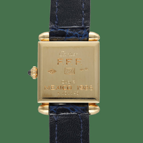 Cartier Obus FFF - Montre 19 mm en or jaune 18k 58 Facettes FB11137