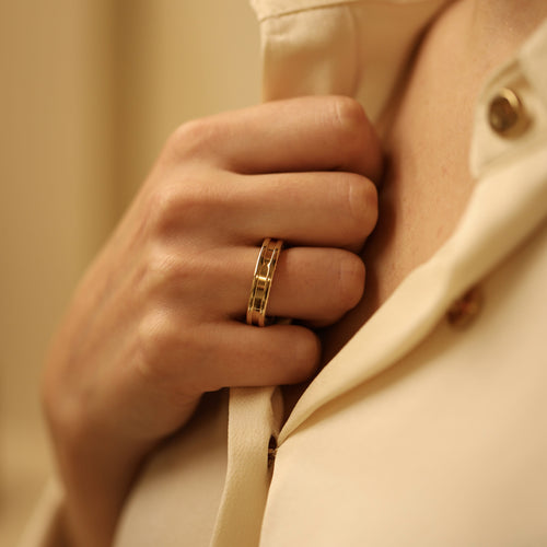 53 Bulgari B.zero1 - Bague en or jaune 18k 58 Facettes FB11562