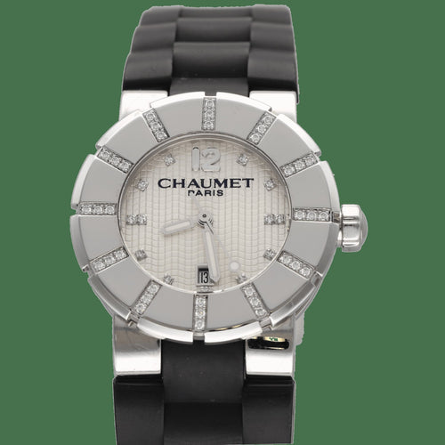 Chaumet Class One - Montre Ref 622C en acier et diamants 58 Facettes FB11642