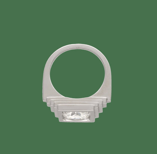 53 Bague Art déco en platine et diamant 2,04 ct 58 Facettes FB11710/FB1175