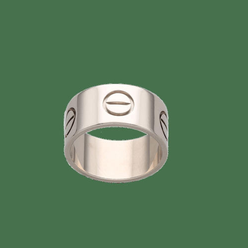 63 Love Extra Large - Bague en or gris 18k 58 Facettes FB11726