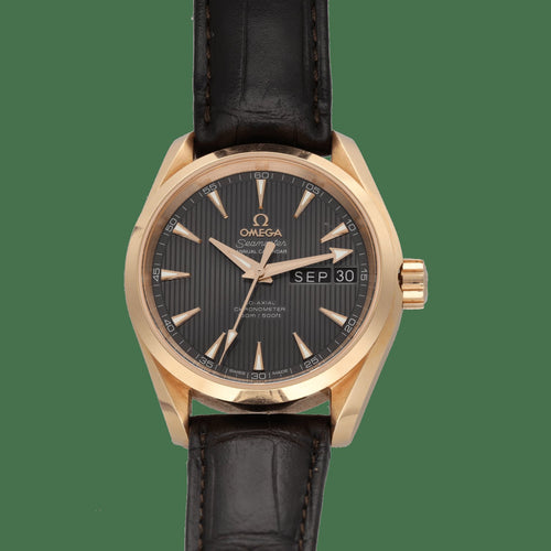 Omega - Montre 38,5 mm en or rose 18k 58 Facettes FB11737