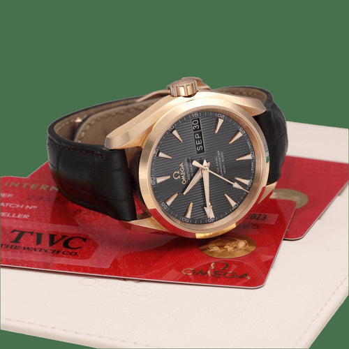 Omega - Montre 38,5 mm en or rose 18k 58 Facettes FB11737