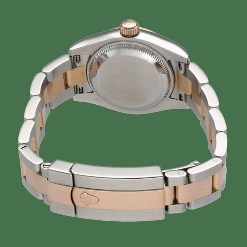 Rolex Oyster Datejust Lady - Montre 26 mm en or rose 18k et acier 58 Facettes FB11829