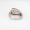 Bague 53 Bague flèche vintage en or blanc 14 carats et diamants, tour de doigt 53 58 Facettes G14040