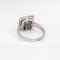 Bague 55 Art déco - Bague carrée en platine 900, diamants et rubis, années 1920 58 Facettes G14072