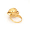 Bague 49 A Castelo - Bague spinner cinétique vintage en or jaune 18 carats et diamant 58 Facettes G14028