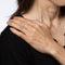 Bague 51 Bague icicle - Bague en or blanc 18 carats et diamants 58 Facettes G13620