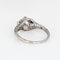 Bague 52 Bague Art déco - Bague en or blanc 14k avec diamant et saphirs 58 Facettes G1105